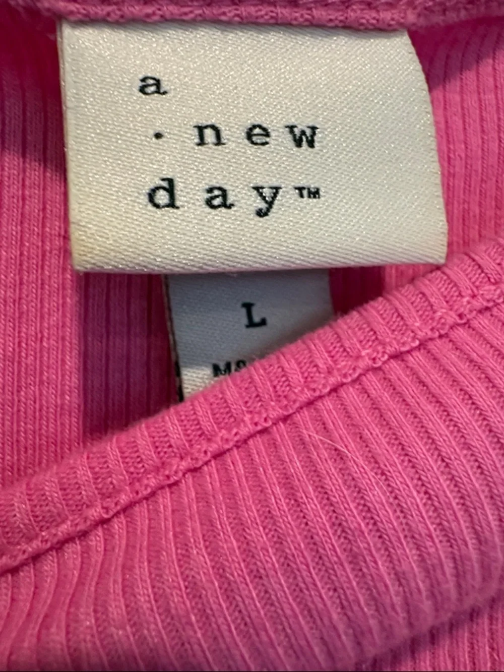 A New Day Bright Pink Sleeveless Summer Dress - Picture 3 of 6